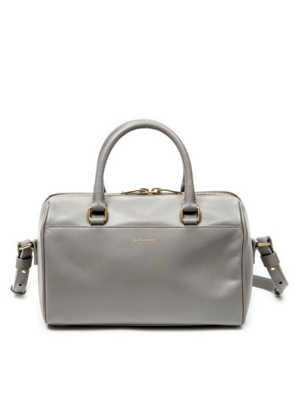 Saint Laurent Baby Duffle Taupe Smooth Leather